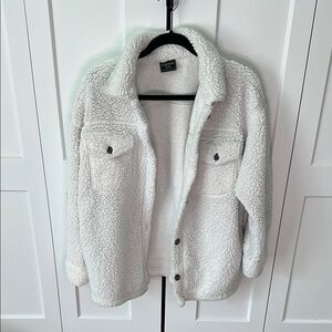 32 Degrees Cream Teddy Jacket
